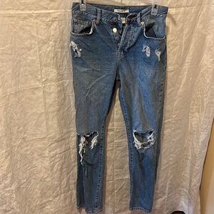 Forever 21 straight leg/mom/ankle cut